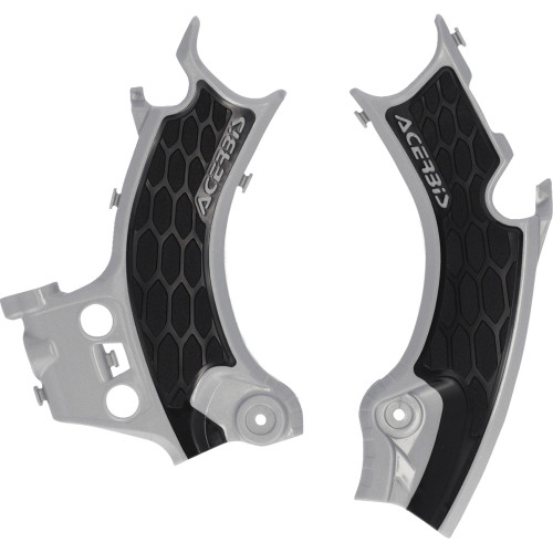 X-Grip Frame Guards - Black/Silver - Crf450R 2986181015