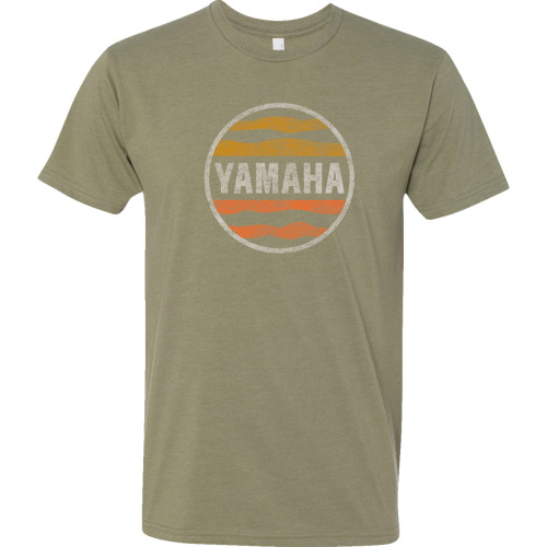 Yamaha Apparel Yamaha Sunset T-Shirt - Olive Green - Large Np21S-M3128-L