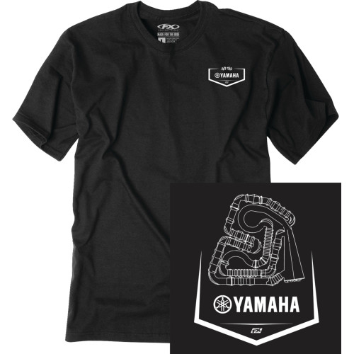 Yamaha Track T-Shirt - Black - Large 28-87204