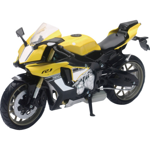 Yamaha Yzf-R1 2016 Bike - 1:12 Scale - Yellow/Black 57803B