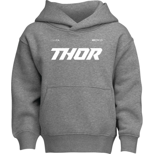 Thor Hoodie Youth Brave Htr Gray Lg