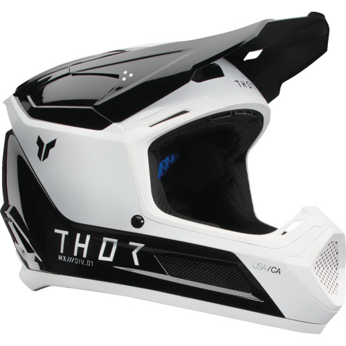 Youth Fleet Helmet - Storm - Black/White - Medium