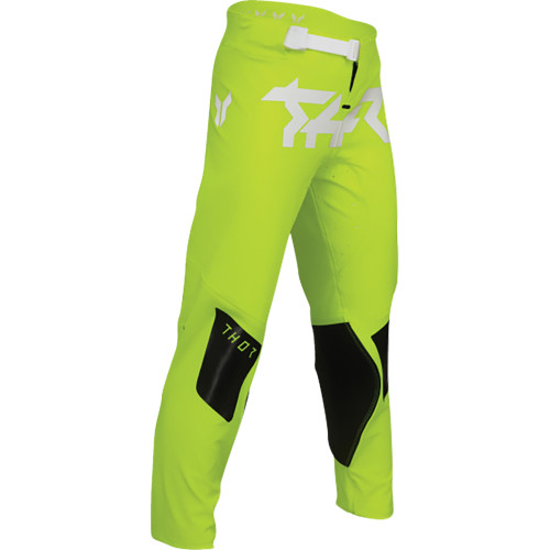 Youth Sportmode Riot Pants - White/Acid - 26