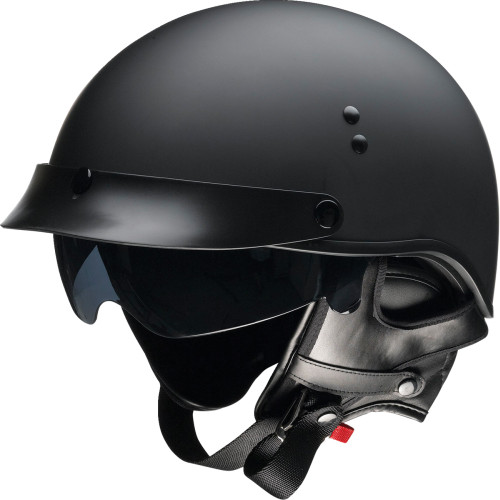 Z1R Vagrant Nc Helmet - Flat Black - Xs