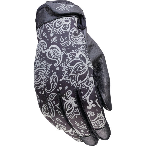 Z1R Women'S Reflective Gloves - Black - Medium