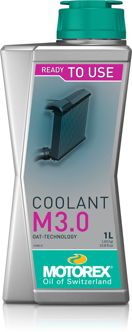 Motorex Coolant M3.0 Ready To Use 1Lt 10/Case 308100 Motorex Coolant M3.0 Ready To Use 1Lt 10/Case 308100