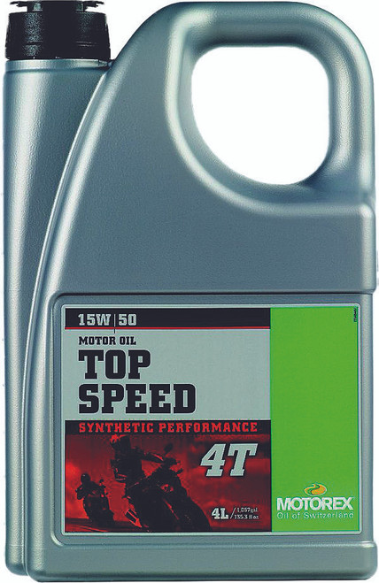 Motorex Top Speed Motor Oil 4T 15W50 4L 304975