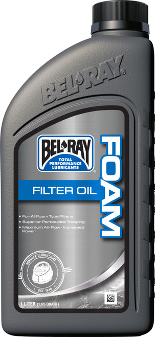 Bel-Ray 99190-B1Lw Foam Filter Oil 1L (12/Case Sold Ea)