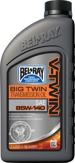 Bel-Ray 96900-Bt1 Big Twin Transmission Oil 1L (12/Case Sold Ea)
