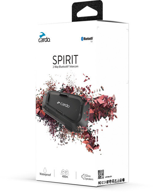 Cardo Sprt0001 Spirit Bluetooth Headset Single