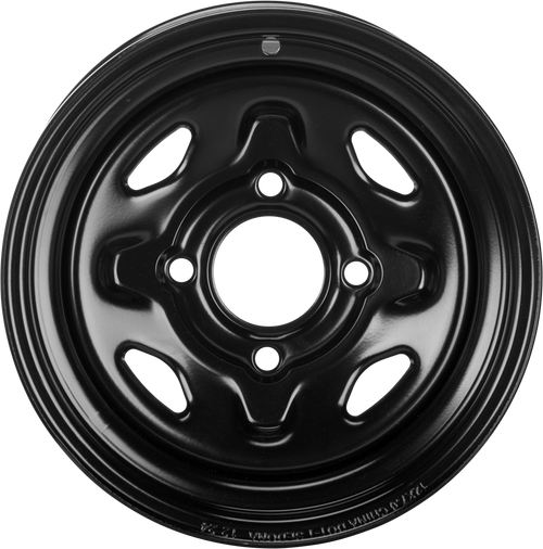 Sedona 570-9002 Sedona Steel 12X7 4/110 5+2 Blk Front