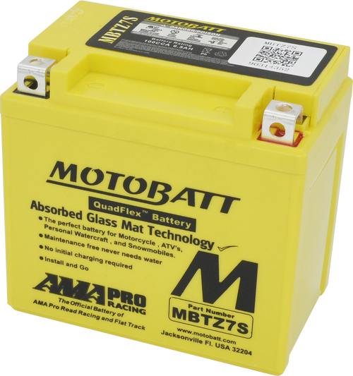 Motobatt Mbtz7S Battery Mbtz7S Sealed Factory Activated