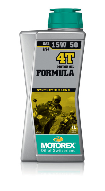 Motorex Formula Oil 4T 15W50 1L 10/Case 308274