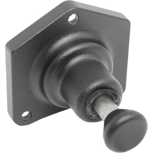 Terry Components Solenoid End Cover - Starter Buttons - Black 550005