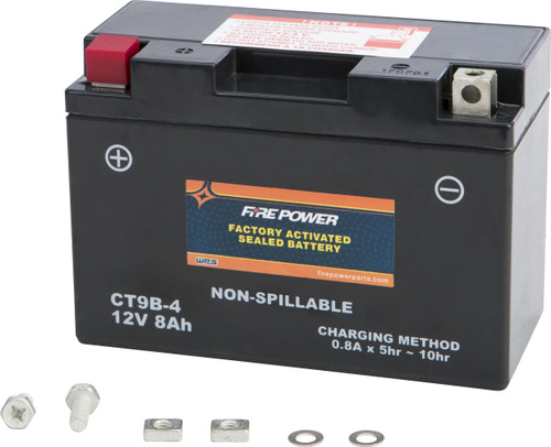 Fire Power Battery Ct9B-4 Ct9B Sealed Factory Activated Ct9B-4 Fire Power Battery Ct9B-4 Ct9B Sealed Factory Activated Ct9B-4