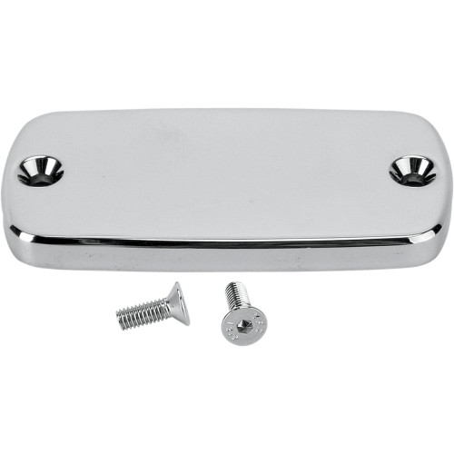 Baron Master Cylinder Cover - Smooth - Honda/Yamaha - Chrome Ba-7626-00 Baron Master Cylinder Cover - Smooth - Honda/Yamaha - Chrome Ba-7626-00