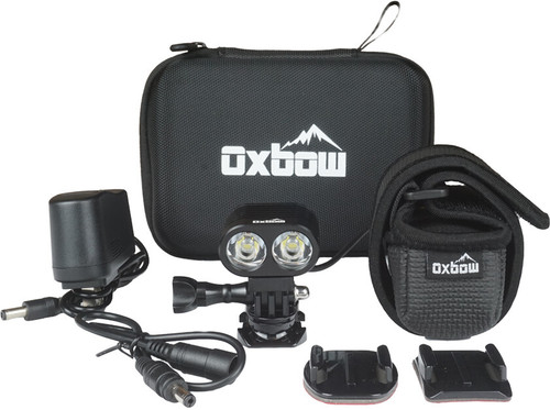 Oxbow Gear Llc Hl1005 Voyager Helmet Light Kit Rechargeable Lithium Battery