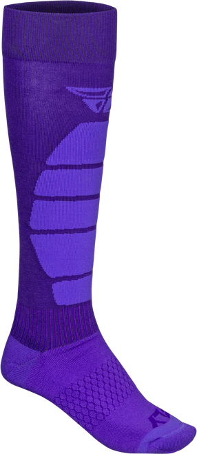 Fly Racing Snow Performance Coolmax Sock Purple Sm/Md 350-0578S