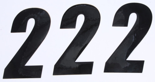 D-Cor Number 2 Black 6" 3/Pk 45-26-2