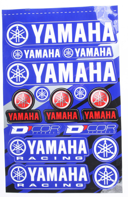 D-Cor Yamaha Decal Sheet 40-50-101
