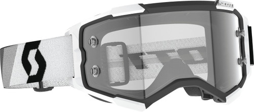 Scott Fury Goggle Prem Blk/White Clear Works 274514-7702113