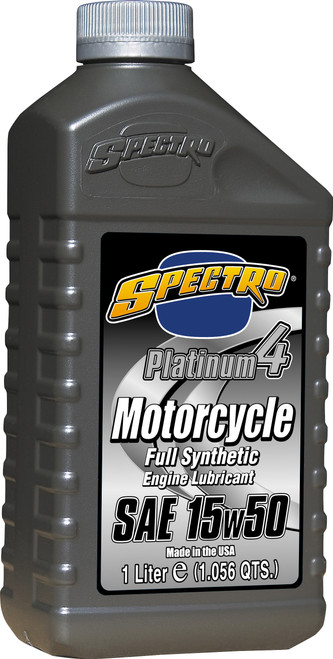 Spectro Platinum M/C Full Syn Oil 4T 15W50 1L 310283 Spectro Platinum M/C Full Syn Oil 4T 15W50 1L 310283