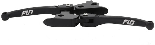 Flo Motorsports Mx Style Lever Set Black `21-23 Flh/Flt Hd-812