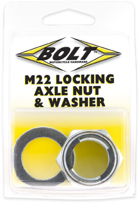 Bolt Locking Axle Nut 22Mm Axn22 Bolt Locking Axle Nut 22Mm Axn22