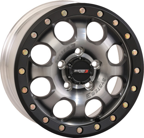 System 3 Sb7 Bl Wheel 15X7 4+3 (+10Mm) 5/4.5 Titanium 15S3-7644 System 3 Sb7 Bl Wheel 15X7 4+3 (+10Mm) 5/4.5 Titanium 15S3-7644