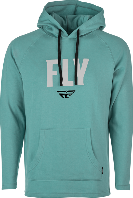 Fly Racing Fly Weekender Pullover Hoodie Sea Green/Grey Md 354-0011M