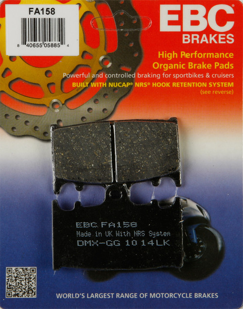 Ebc Fa158 Brake Pads