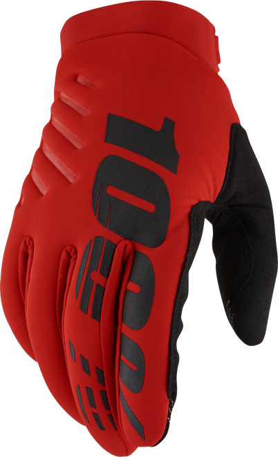 100% Brisker Gloves Red Md 10003-00031 100% Brisker Gloves Red Md 10003-00031