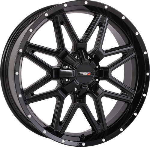 System 3 St7 Wheel 20X7 4+3 (+10Mm) 4/137 & 4/156 Gloss Black 20S3-7135