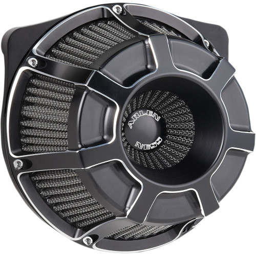 Arlen Ness Inverted Series Air Cleaner Kit - Black 18-935 Arlen Ness Inverted Series Air Cleaner Kit - Black 18-935