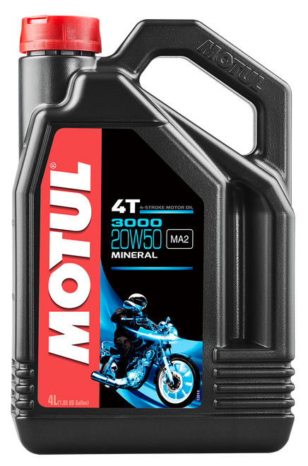 Motul 107319 3000 Petroleum Oil 20W50 4L