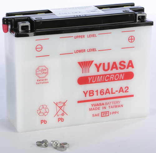 Yuasa Battery Yb16Al-A2 Conventional Yuam22162