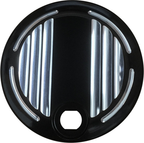 Harddrive Billet Fuel Door Black Flh/Flt 08-22 452017