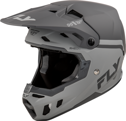 Fly Racing 73-4346M Formula Cc Objective Helmet Matte Black/Grey Md