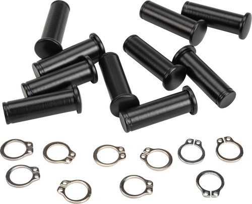 Harddrive Lever Pin & Circlip Clutch `08-20 Flh Black 051208