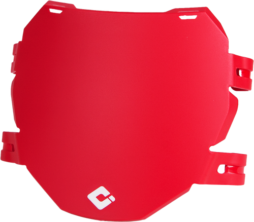 Odi Downhill/E Bike Number Plate Red D70Dp-R