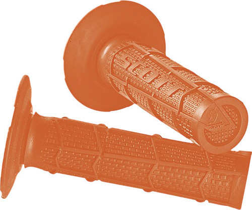 Scott Radial Full Waffle Grips Orange 7/8" 233925-0036 Scott Radial Full Waffle Grips Orange 7/8" 233925-0036