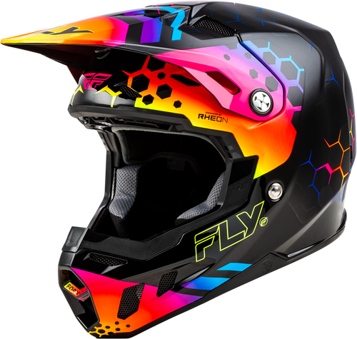 Fly Racing 73-43322X Formula Cc Tektonic Helmet Black/Sunset 2X