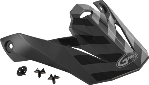 Gmax G086070 Visor W/Screws Fame Mx-86 Matte Dark Grey/Black