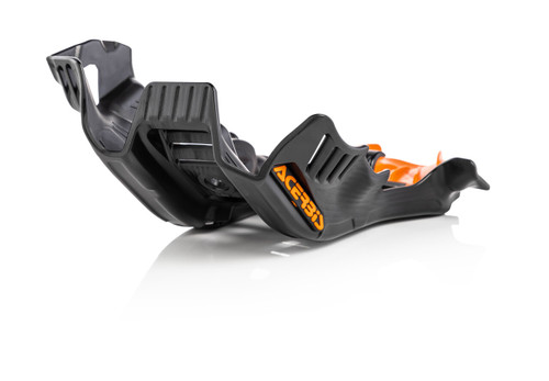 Acerbis 2736365229 Skid Plate Black/Orange