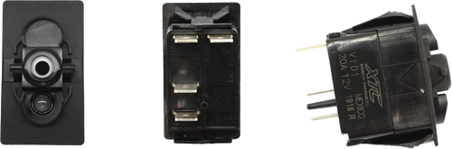 Xtc Power Products Dash Switch Body Momentary Blue Bottom Sw12-Nb000000