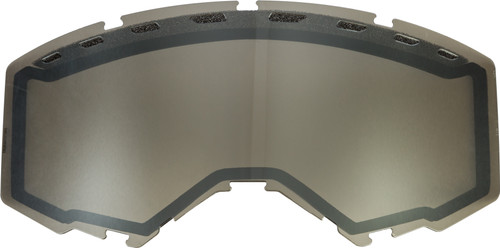 Fly Racing Fld-005 Youth Dual Lens With Vents Silver Mirror/Smoke