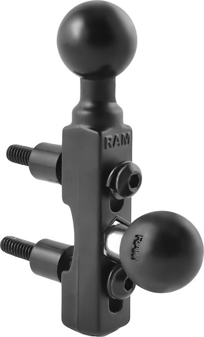 Ram Brake/Clutch Reservoir Base W/2 1" Balls Ram-B-309-2U Ram Brake/Clutch Reservoir Base W/2 1" Balls Ram-B-309-2U