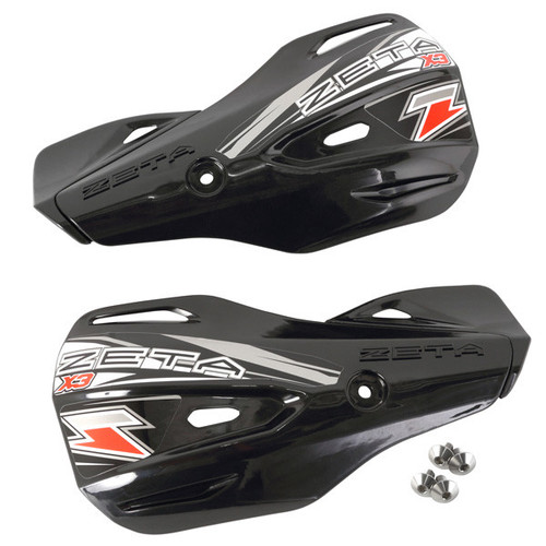 Zeta Ze72-0406 X3 Handguard Shield Black