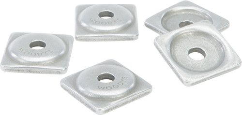 Woodys Digger Support Plates Square Alum. 5/16" 1000/Pk Asw2-3775-M Woodys Digger Support Plates Square Alum. 5/16" 1000/Pk Asw2-3775-M