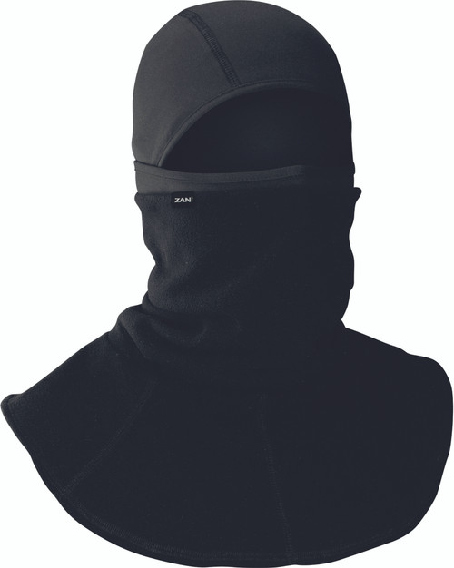 Zan Balaclava Motley Tube Black Polyester/Spandex Wb114C Zan Balaclava Motley Tube Black Polyester/Spandex Wb114C